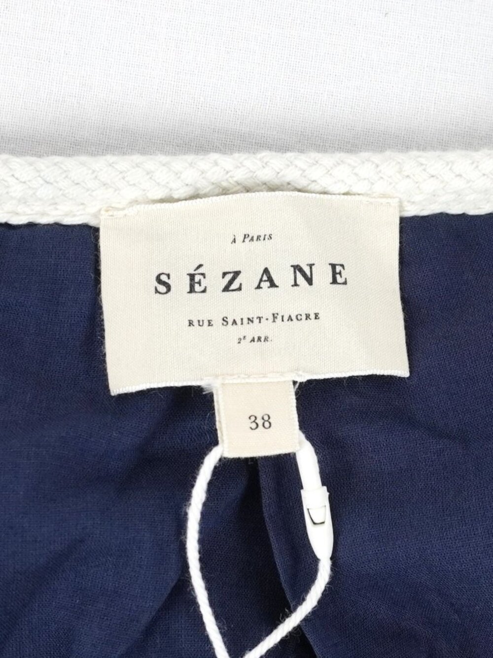 Sezane Esben Short Jacket In Marine Floral Print - Women's Size US 6 - NWT - Picture 3 of 6